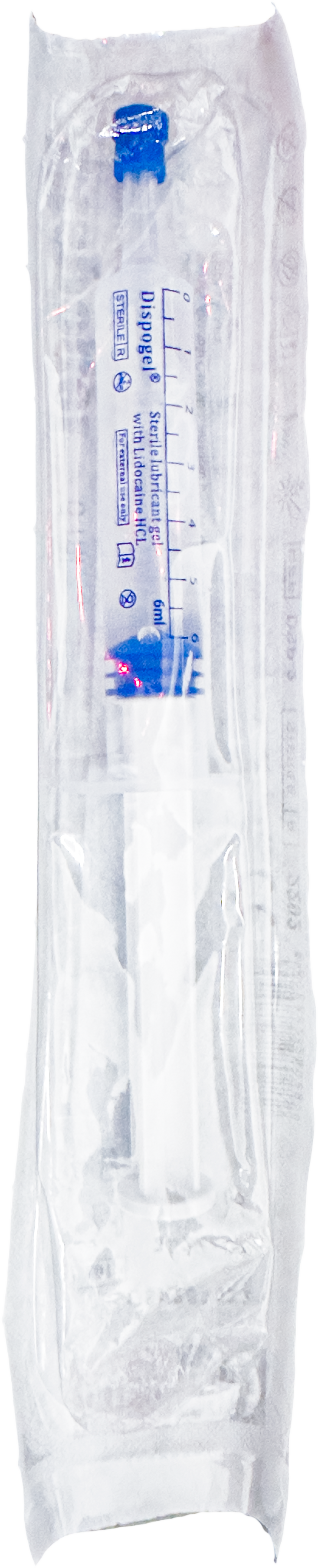 Dispogel gel lubricante uretral 6 ml en empaque estéril