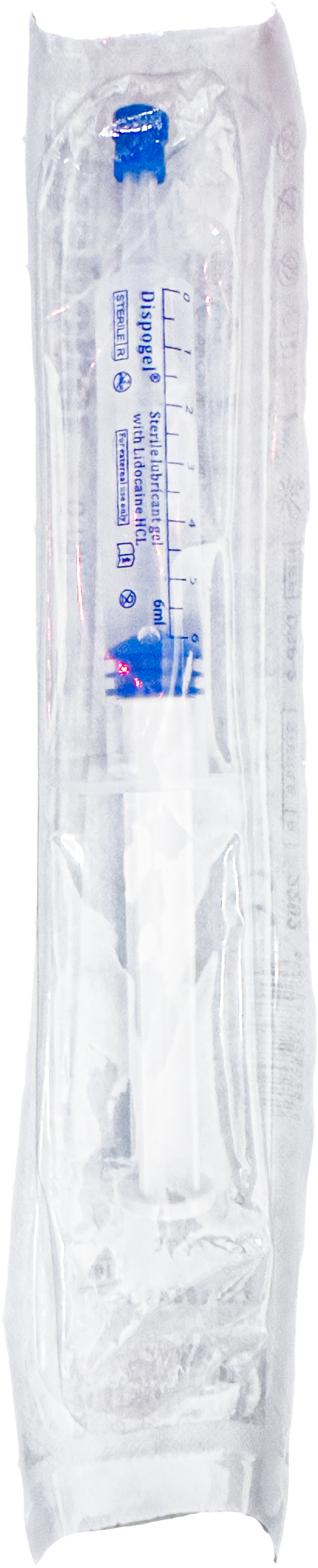 Dispogel gel lubricante uretral 6 ml en empaque estéril