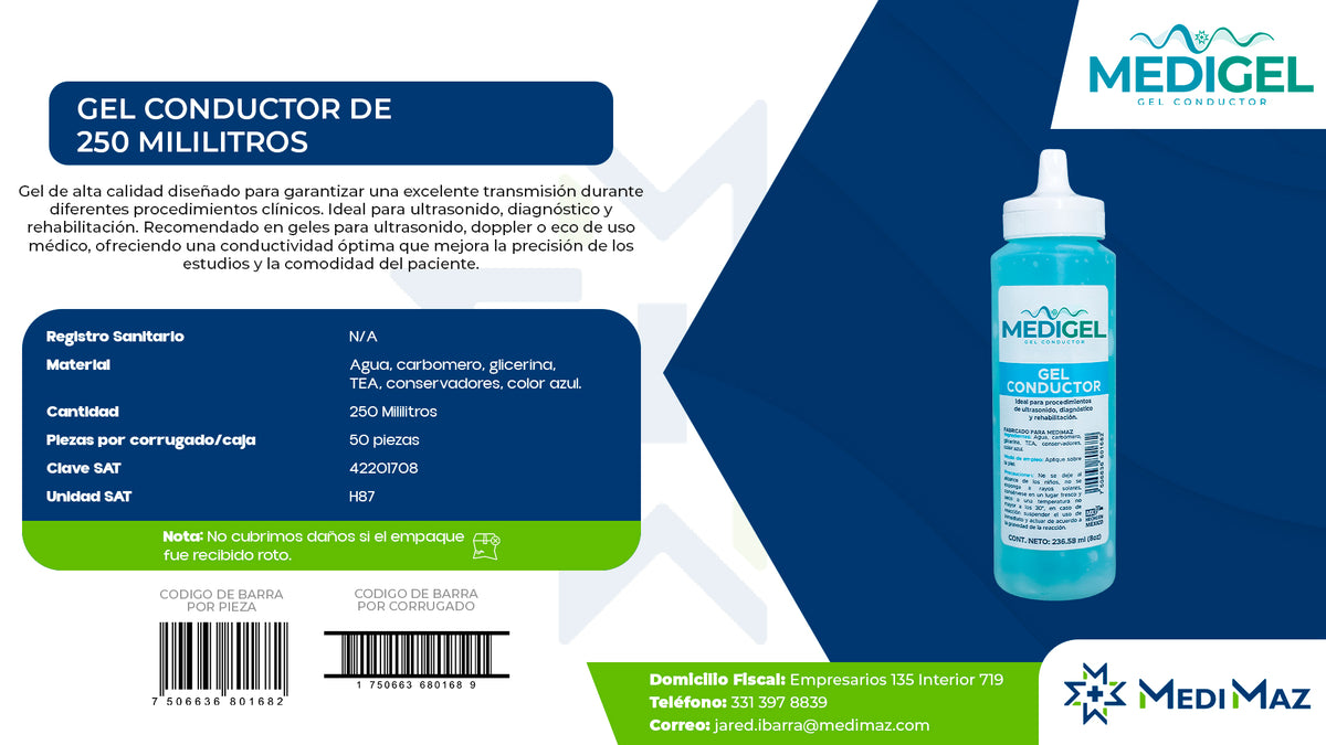 MediGel Gel Conductor 236 ml