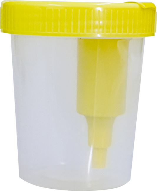 Frasco 120 ml con cánula de transferencia integrada
