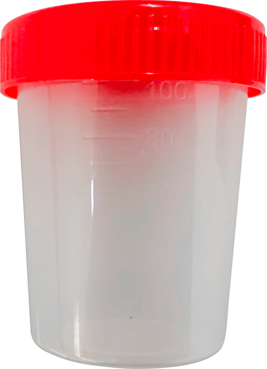 VASO MUESTRA 100ML NO ESTERIL