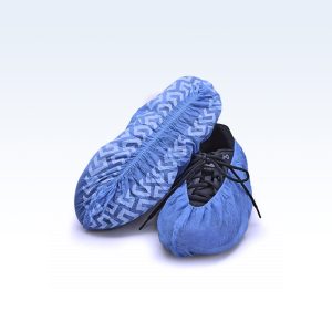 Cubre zapato con huella, no estériles desechables.