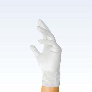Guantes de látex texturizado libre en polvo